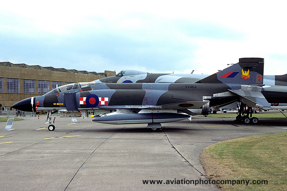 RAF 56 Squadron McDonnell F-4M Phantom FGR.2 XV464/B (1977)
