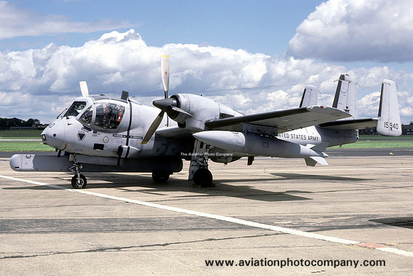 US Army 73 CICo Grumman OV-1D 68-15940 (1985)