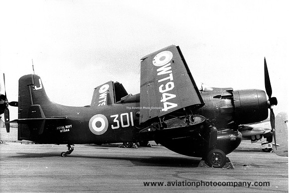 Royal Navy 849 Squadron Douglas Skyraider AEW.1 WT944