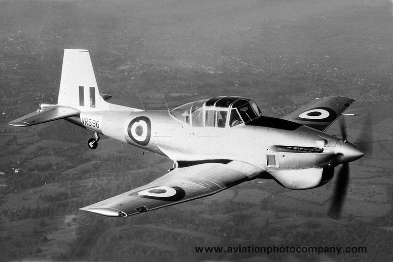The Aviation Photo Company: Balliol (Boulton Paul) &emdash; RAF Boulton Paul Balliol T.2 VR596