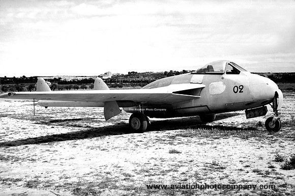 RAF De Havilland Vampire F.3 "02"