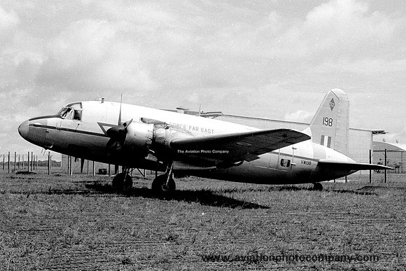 RAF Far East Vickers Valetta VW198 at RAF Seletar (22.04.66)