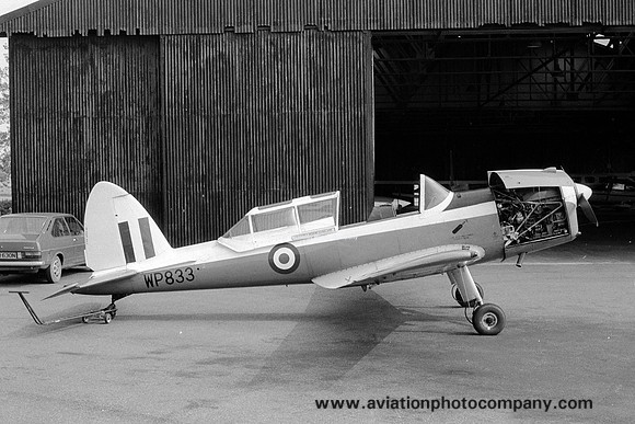 RAF 4 AEF DHC-1 Chipmunk T.10 WP833 (1978)
