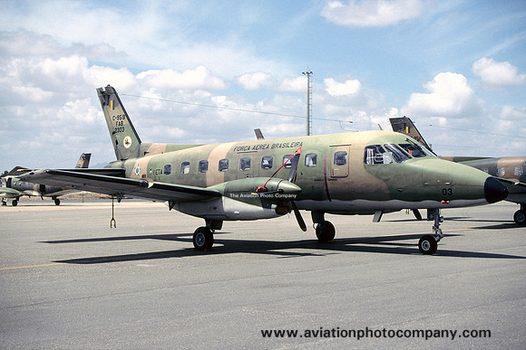 Brazilian Air Force 1 ETA Embraer C-95B Bandeirante 2303 (2004)