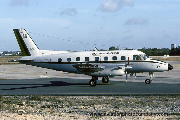 Brazilian Air Force 1/5 GAV Embraer C-95 Bandeirante 2187 (2004)