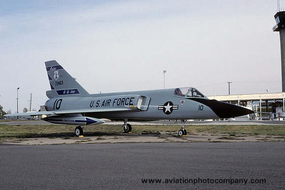USAF Montana ANG Convair F-106A 57-2463 displayed at Great Falls (1999)