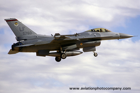 USAF 56 FW 63 FS General Dynamics F-16C 90-0760/LF (2000)