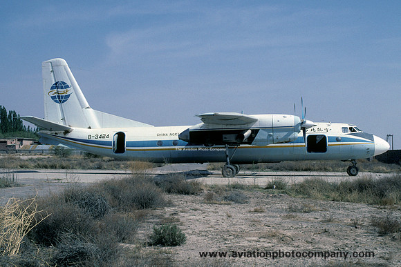 China Northwest Antonov An-24 B-3424 (1999)