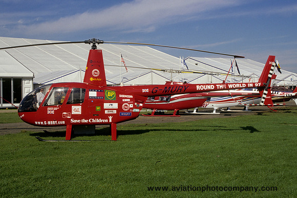 Round the World in 97 Robinson R-44 G-MURY (1999)