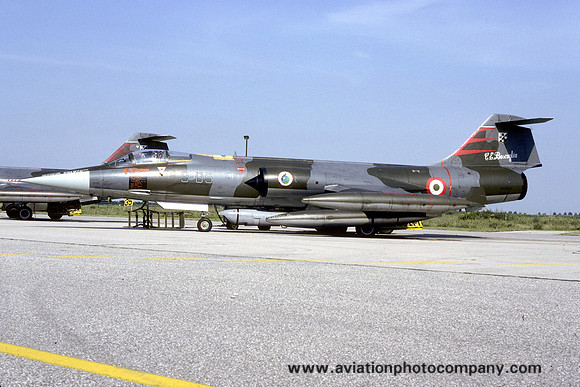 Italian Air Force 3 Stormo Lockheed F-104G MM6593/3-05 (1986)