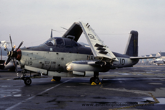 French Navy Breguet Alize 10 at the Musee de l'Air (1986)