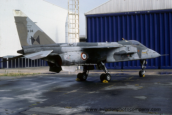 French Air Force SEPECAT Jaguar A E04/E at the Musee de l'Air (1986)