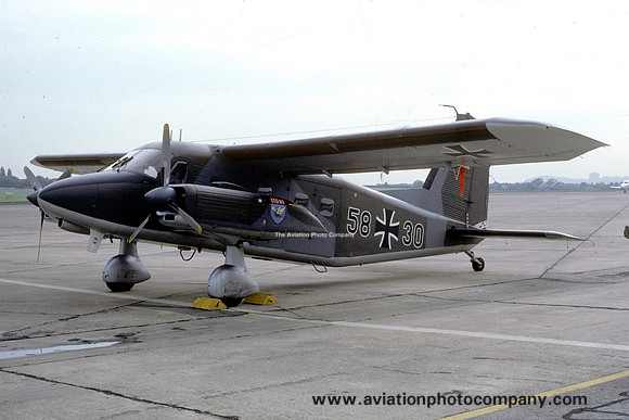 West German Air Force LTG63 Dornier Do28D 58+30 (1986)