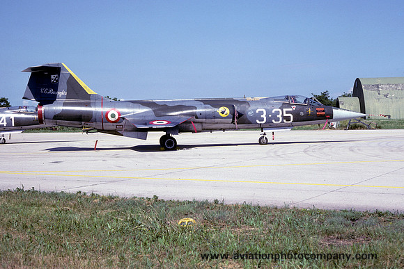 Italian Air Force 3 Stormo Lockheed F-104G MM6561/3-35 (1986)