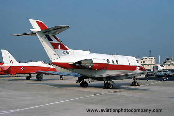 RAF 6 FTS Hawker Siddeley Dominie T.1 XS709/M (1977)