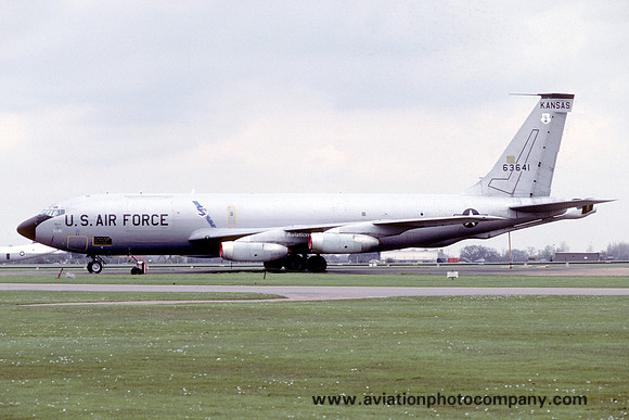 USAF Kansas ANG 117 ARS Boeing KC-135A 56-3641 (1983)