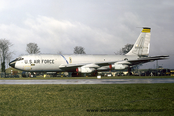 USAF 7 BW Boeing KC-135A 60-0328 (1984)