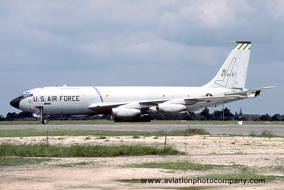 USAF 380 BW Boeing KC-135Q 60-0343 (1984)