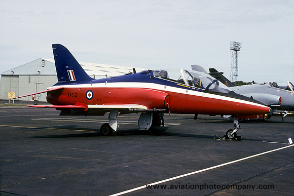 RAF Hawker Siddeley Hawk T.1 XX312 (1989)