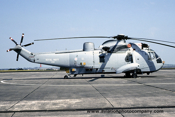 Royal Navy 706 Squadron Westland Sea King HAS.5 XZ921/593 (1989)