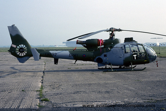 Army Air Corps Westland Gazelle AH.1 XW892/T (1989)