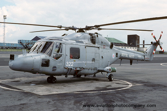 Royal Navy 815 Squadron Westland Lynx HAS.3 XZ691/322 (1989)
