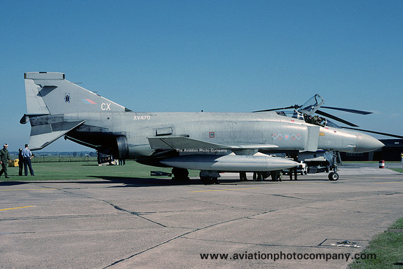 RAF 228 OCU McDonnell F-4M Phantom FGR.2 XV470/CX (1989)