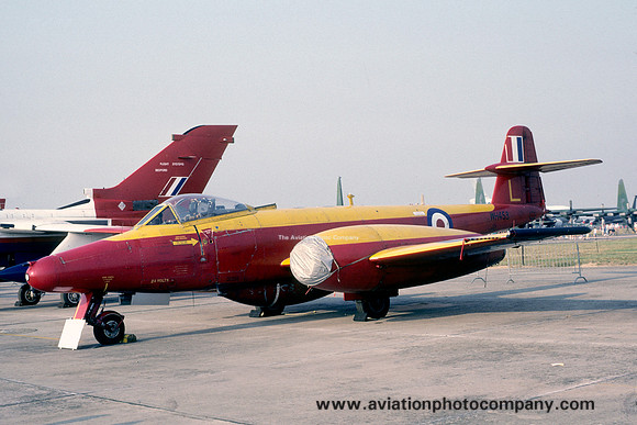 RAE Llanbedr Gloster Meteor D.16 WH453 (1989)