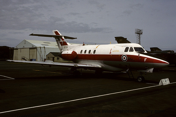 RAF 6 FTS Hawker Siddeley Dominie T.1 XS739/F (1989)