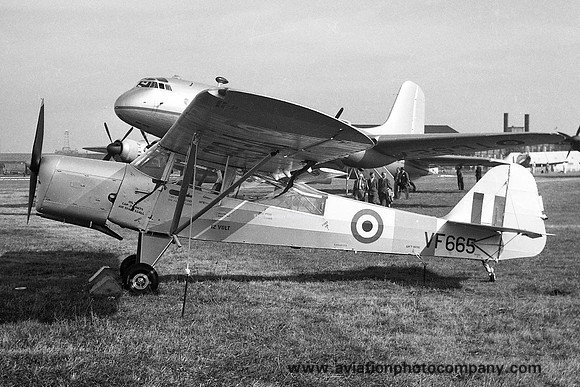 Auster T.7 prototype VF665