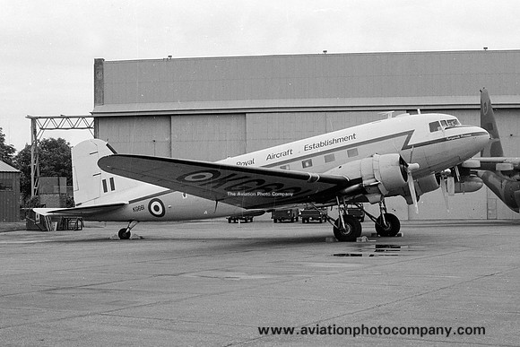RAE Douglas C-47 Dakota KG661 at RAF Mildenhall (1979)