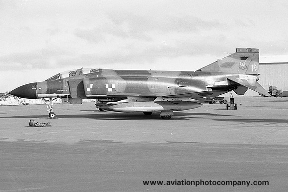 RAF 56 Squadron McDonnell F-4M Phantom FGR.2 XV466/K (1979)