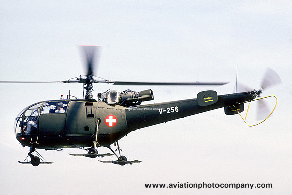 Swiss Air Force Sud Alouette III V-256 (1989)