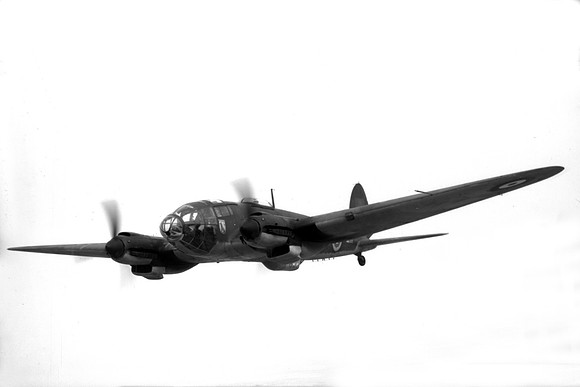 RAF Heinkel He111H-1 AW177 Air to Air