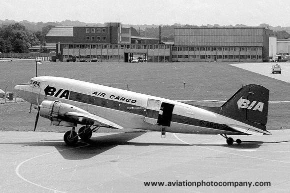 BIA Air Cargo Douglas C-47 Dakota G-AMSV