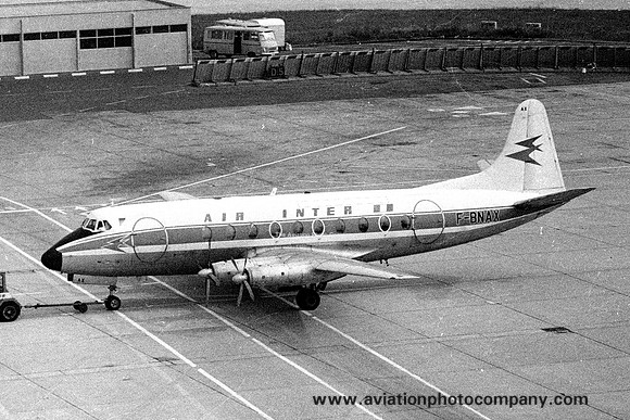 Air Inter Vickers Viscount F-BNAX (1970)