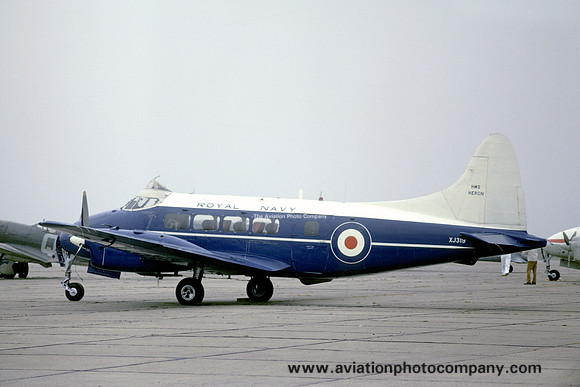 Royal Navy HMS Heron De Havilland Sea Devon C.20 XJ319