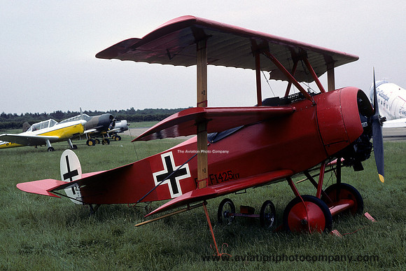 Fokker DR.1 Triplane (Replica) G-BEFR (1984)