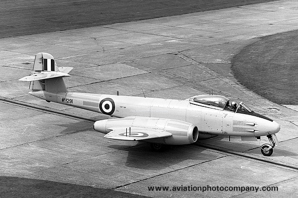 RAF 229 OCU Gloster Meteor F.8 WH291