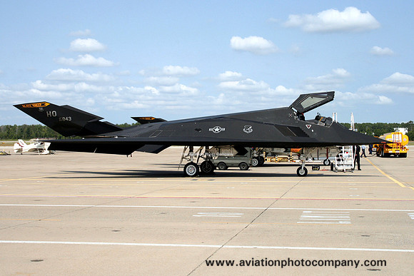 USAF 49 FW 8 FS Lockheed F-117A Nighthawk 88-0843/HO (2007)