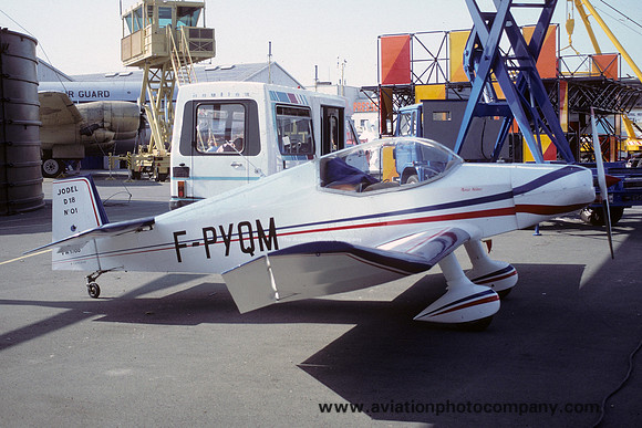 Jodel D18 F-PYQM at the Paris Air Show (1985)