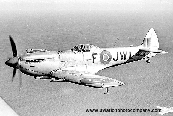 RAF Supermarine Spitfire XIV RW396 Air to Air