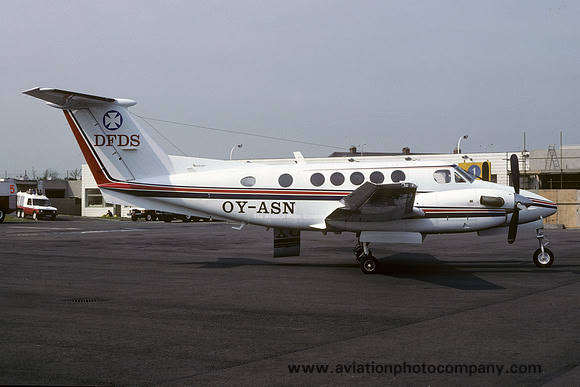 DFDS Beech King Air 200 OY-ASN (1982)