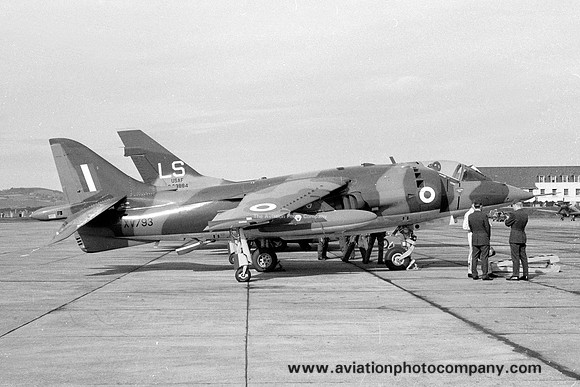 RAF Hawker Siddeley Harrier GR.1 XV793
