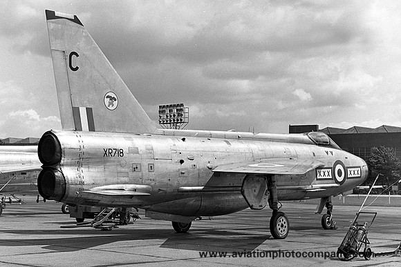 RAF 29 Squadron English Electric Lightning F.3 XR718/C