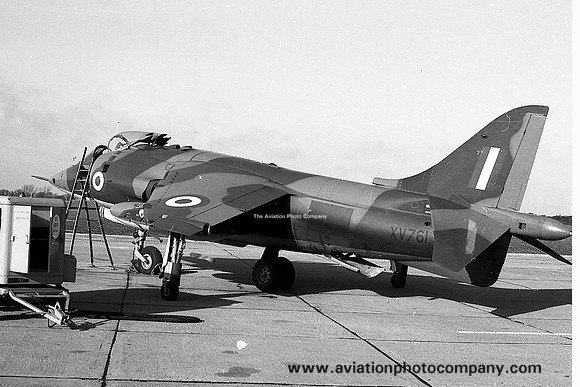RAF Hawker Siddeley Harrier GR.1 XV761