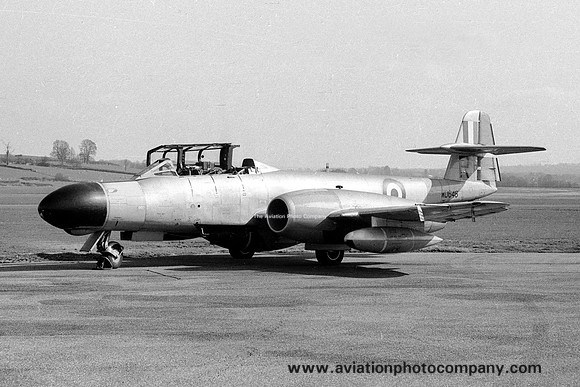 RAF 3/4 CAACU Gloster Meteor TT.20 WD646/R (1969)