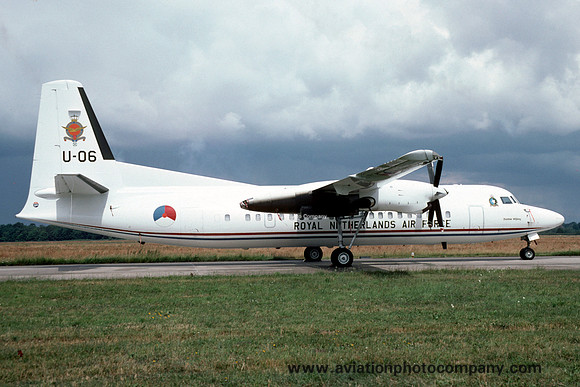 Dutch Air Force 334 Squadron Fokker 50 U-06 (2004)