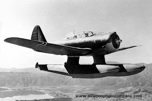Norwegian Air Force Northrop N3PB Floatplane Air to Air