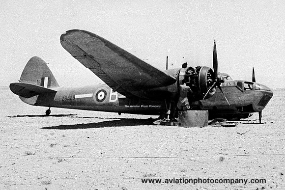 RAF Crashed Bristol Blenheim IV Z6425/B